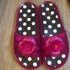 Kate Spade rose sandals